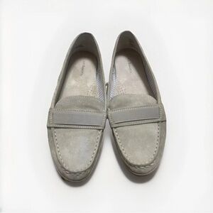 G.H Bass Women’s Penny Loafer BECKY Sz 9M Leather Slip On Flat Shoes Suede